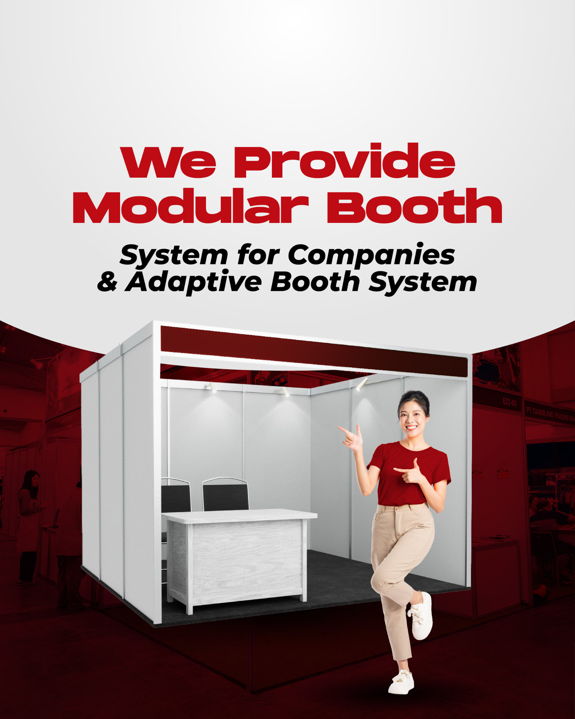 Modular Booth - We Provide