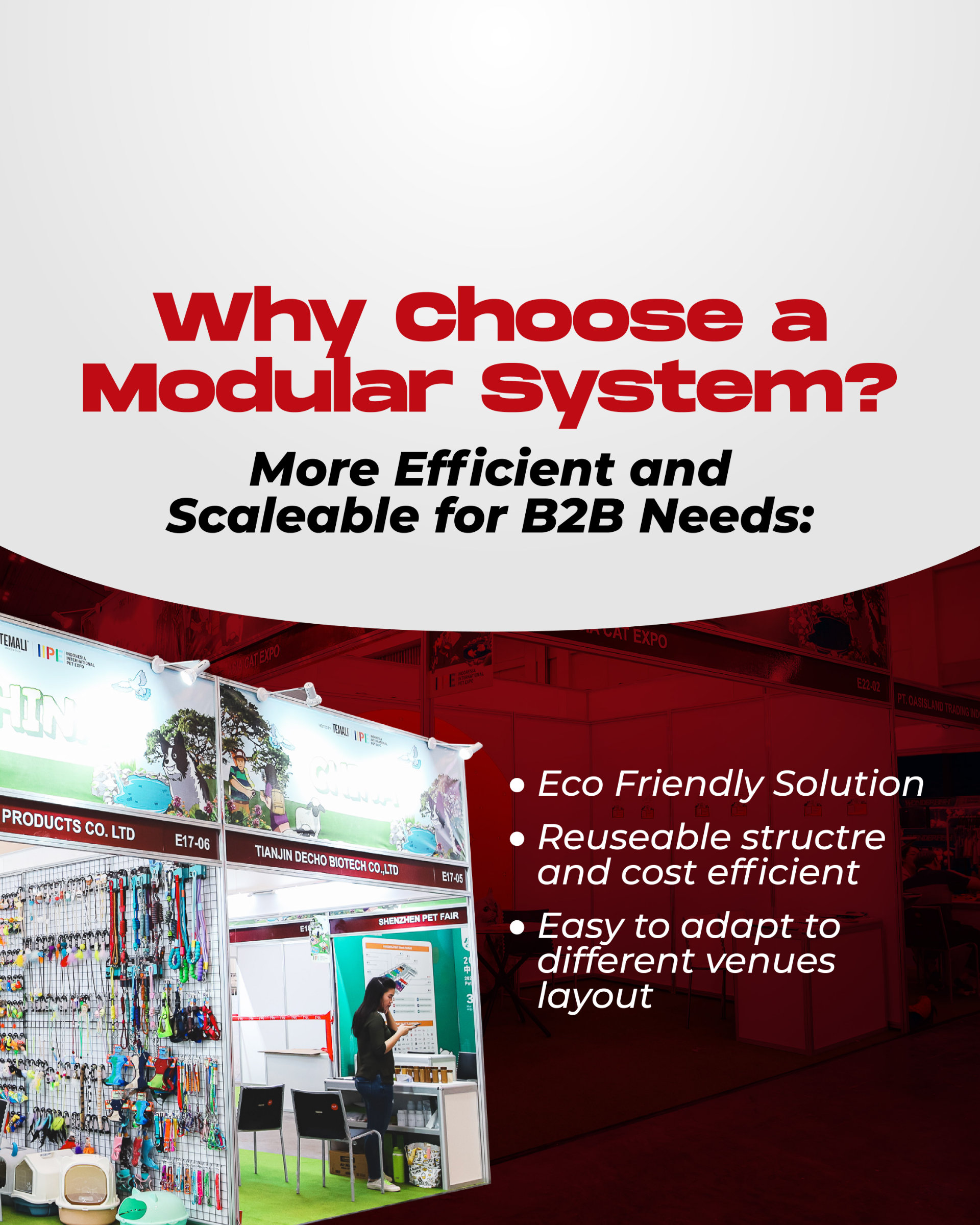 Modular Booth - Why Choose